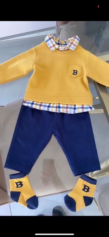 Ensemble bébé garçon 3 mois