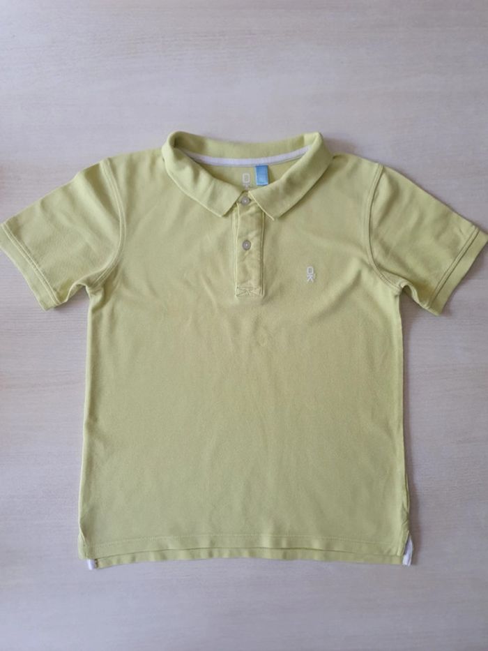 Polo vert Okaidi - taille 12 ans