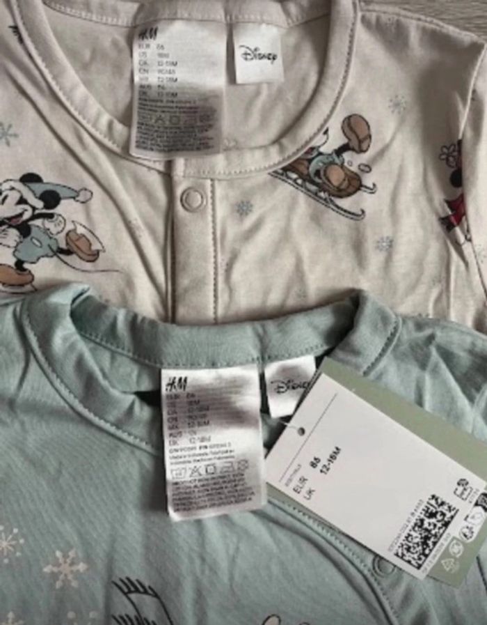 Lot des 2 pyjamas Disney 18 mois - photo numéro 3