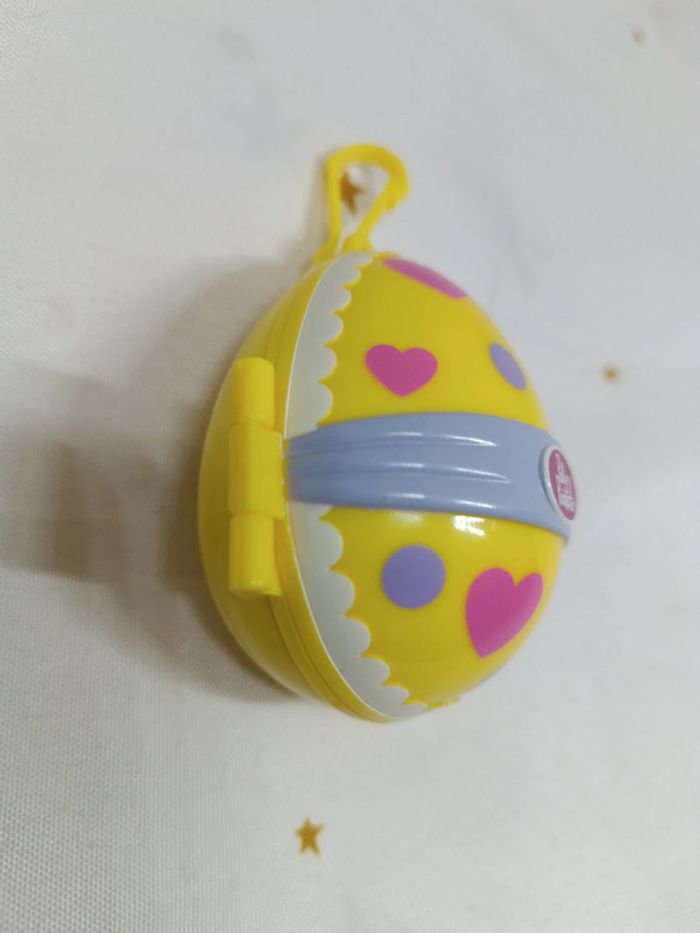 2001 treats Polly pocket easter friandise mattel chasse Oeuf Pâques bluebird jaune yellow panier egg - photo numéro 10