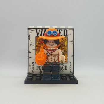 🌊 Figurine One Piece - Portgas D. Ace - (Style Lego) 🌊