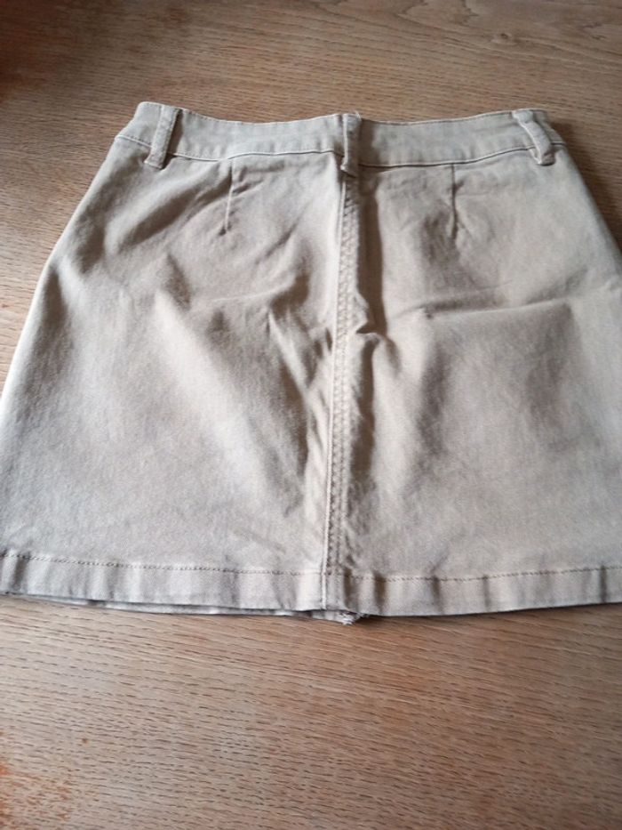 Jupe coton jean T36 Pull Bear - photo numéro 4