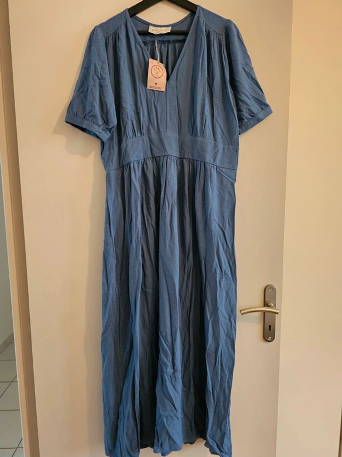 Robe longue en lin Quintessence Taille M