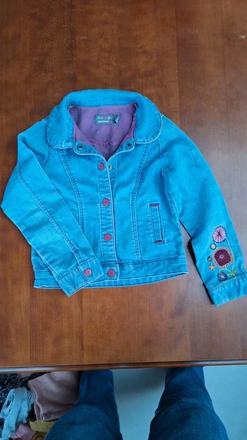 Veste brodée sur le bras orchestra 5 ans