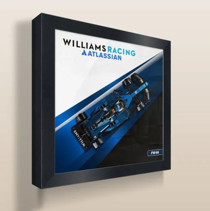 Affiche (25x25 cm) Lego Speed Champions F1 - Williams Racing FW46 - photo numéro 2