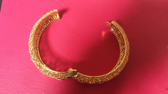 Bracelet doré acier inoxydable - photo numéro 3