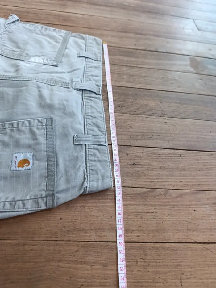Pantalon jean Carhartt Workwear relaxed-fit cargo W34 - photo numéro 10