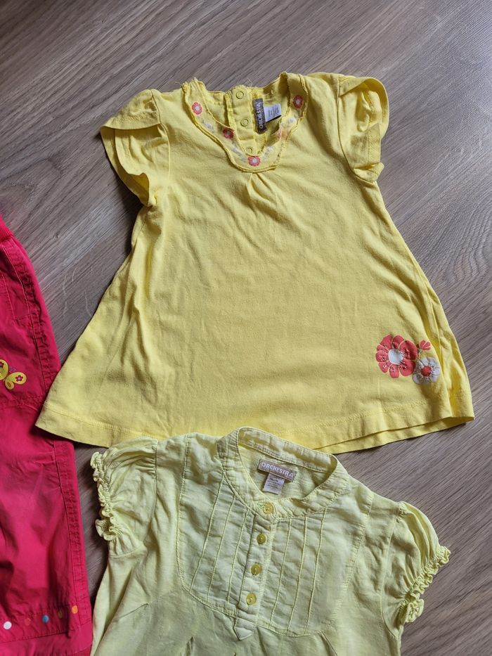 Lot pantalon et 2 tuniques 23 mois Orchestra - photo numéro 5