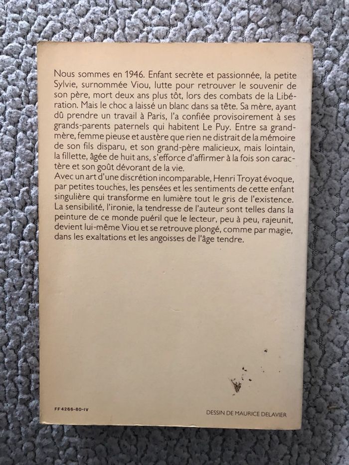 Livre: Viou (roman) NEUF - photo numéro 2