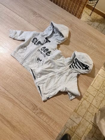 Lot de 2 sweats garçon taille 3 mois