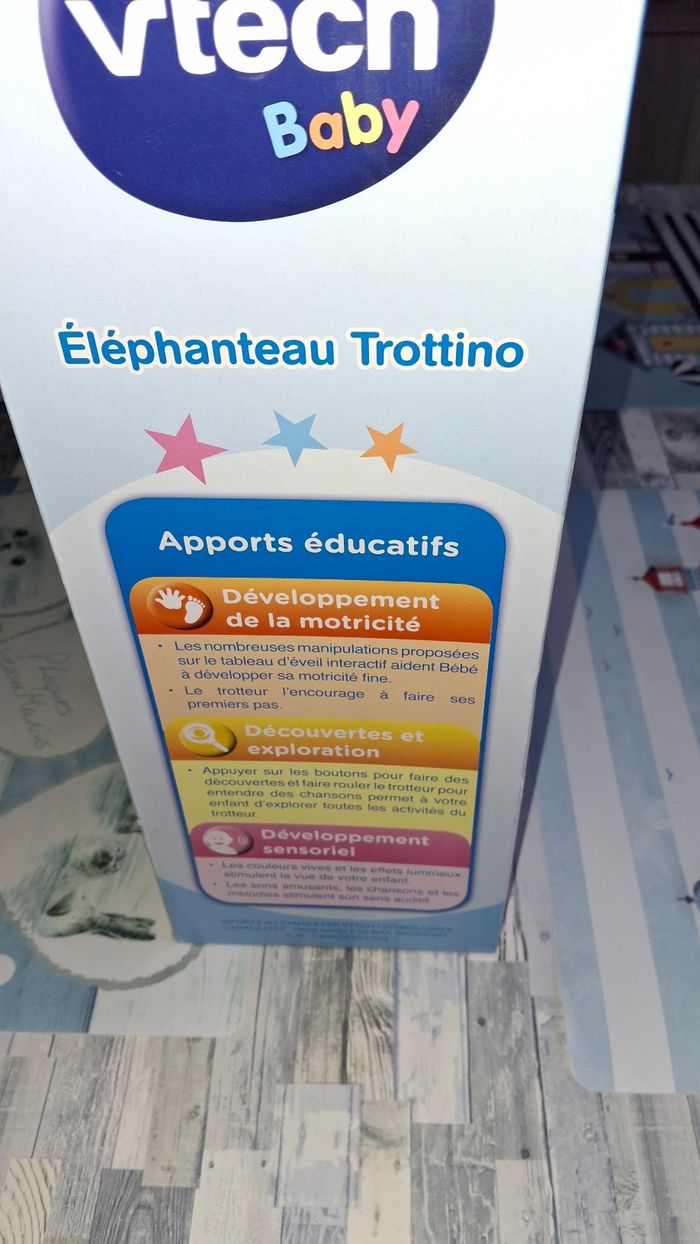 Éléphanteau Trottino vtech baby - photo numéro 5
