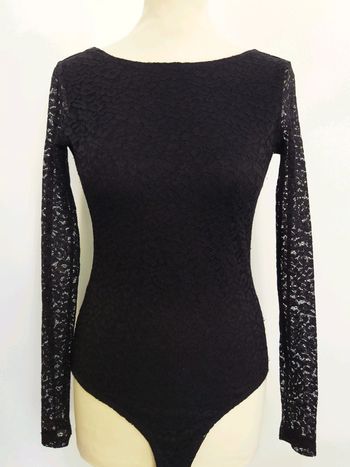 Body dentelle décolleté dos