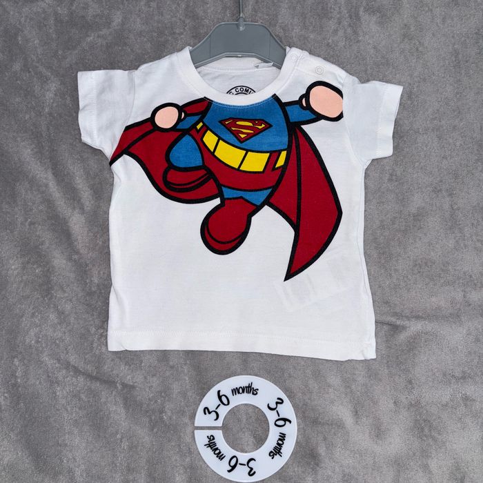 Tee shirt Superman bébé garçons 3 mois