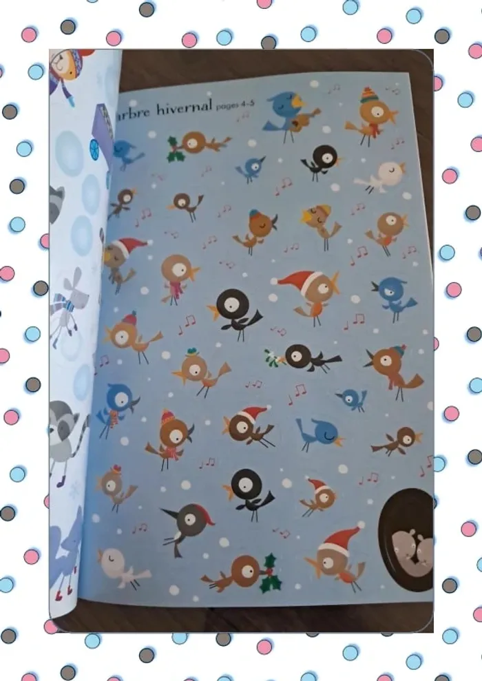 Cahier autocollant noël - photo numéro 4