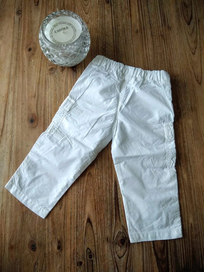 Pantalon en toile blanc - photo numéro 2