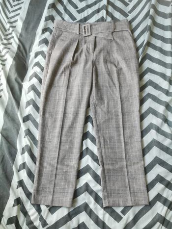 Pantalon à carreaux Promod