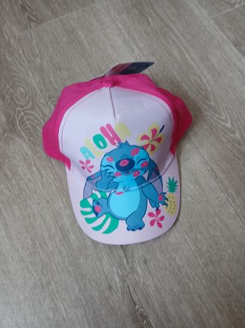 Casquette neuve stitch petite fille