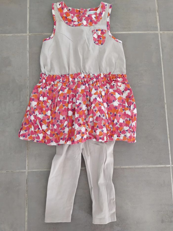 Ensemble été fille Obaïbi 18 mois