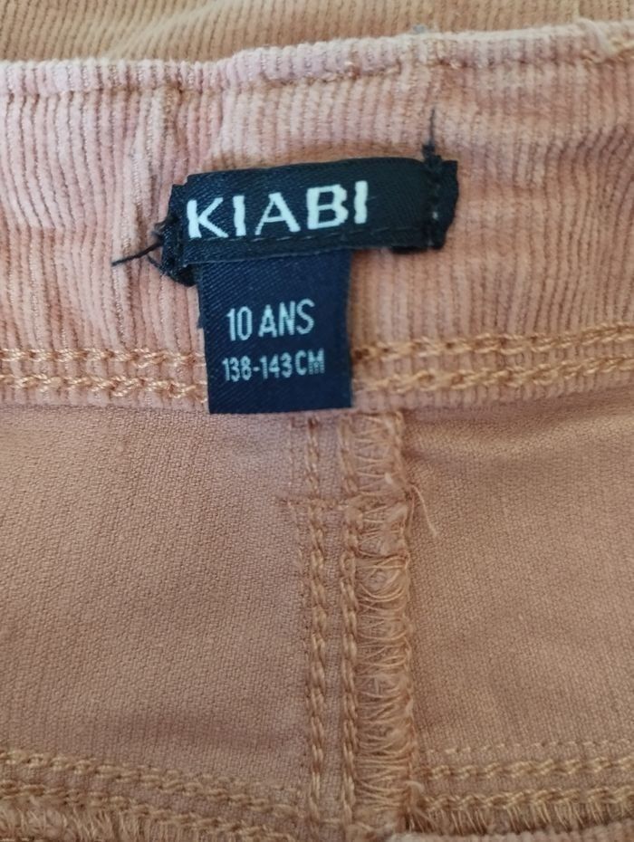 Pantalon velours fille 10 ans Kiabi - photo numéro 6