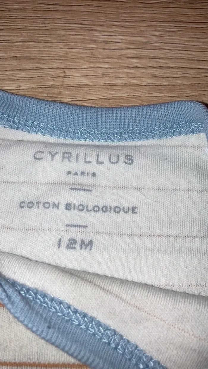 Haut cyrillus 12mois - photo numéro 2