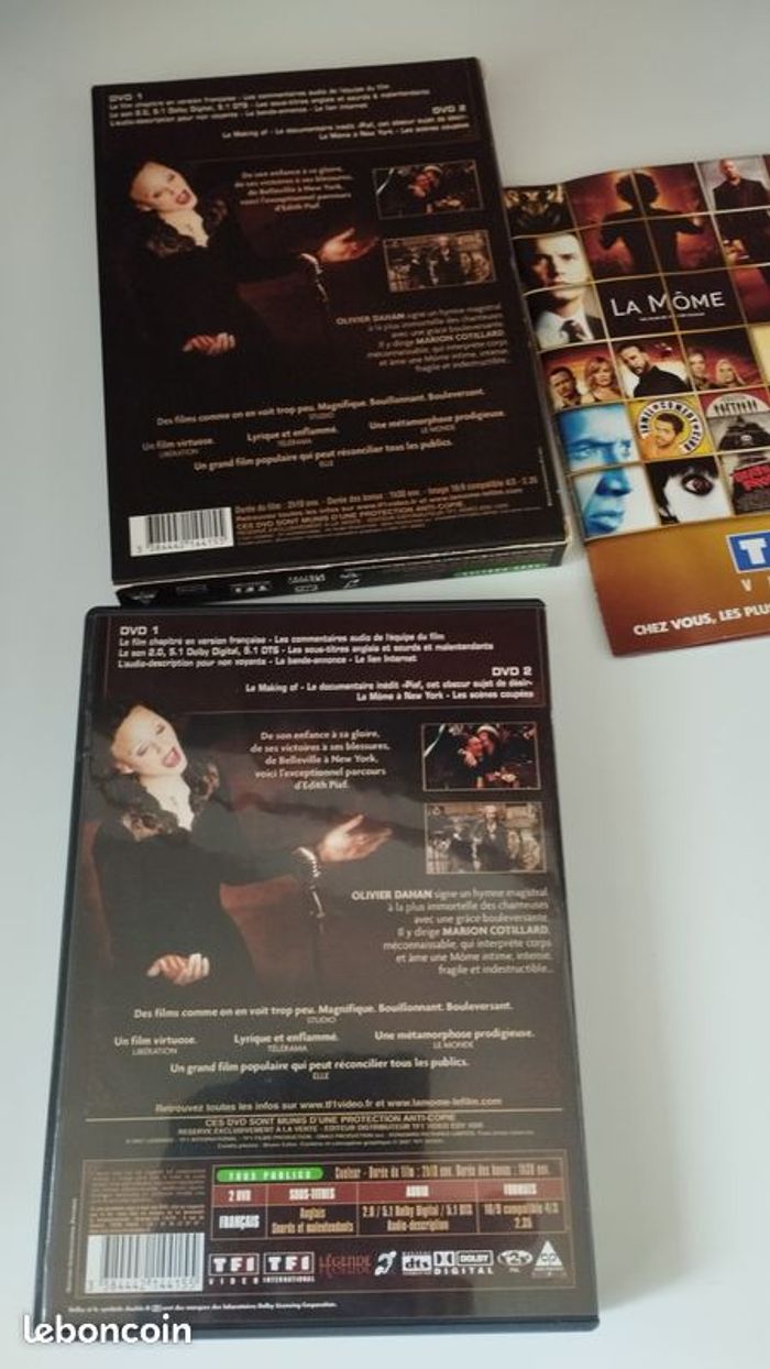 Coffret Dvd La Môme - photo numéro 5