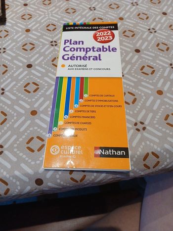 Plan comptable général 2022 2023