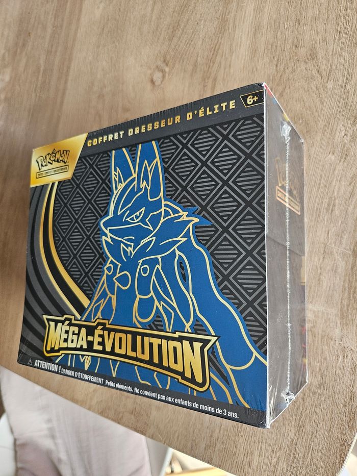 Pokémon : Coffret Dresseur d’élite Méga Évolution – Lucario JCC Pokémo - photo numéro 3