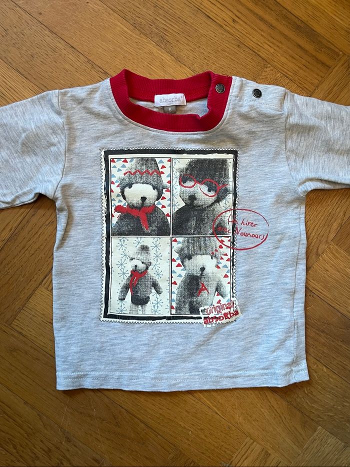 Teeshirt manches longues Absorba 6 mois