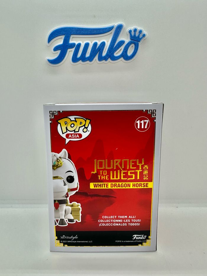 Funko Pop Asia Journey To The West White Dragon Horse 117 Gohapi Exclusive - photo numéro 4