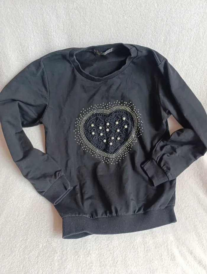 Sweat fin happy star taille 14 ans