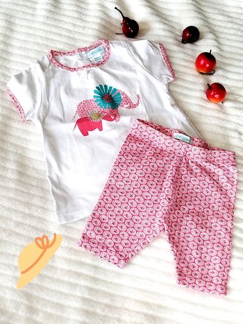 Obaïbi Ensemble Fille 6 mois 