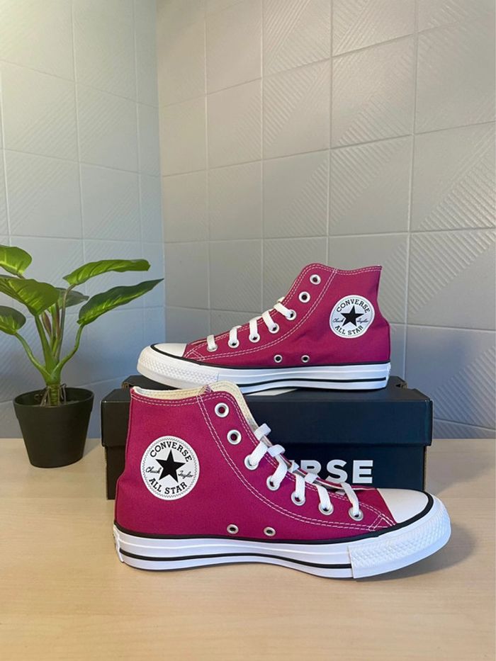 Converse Chuck Taylor All star bordeaux / purple