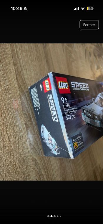 Lego retour vers le futur 