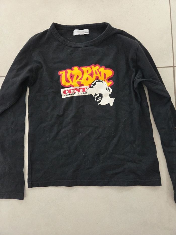 2 T-shirt manches longues 8 ans orchestra exposure - photo numéro 2