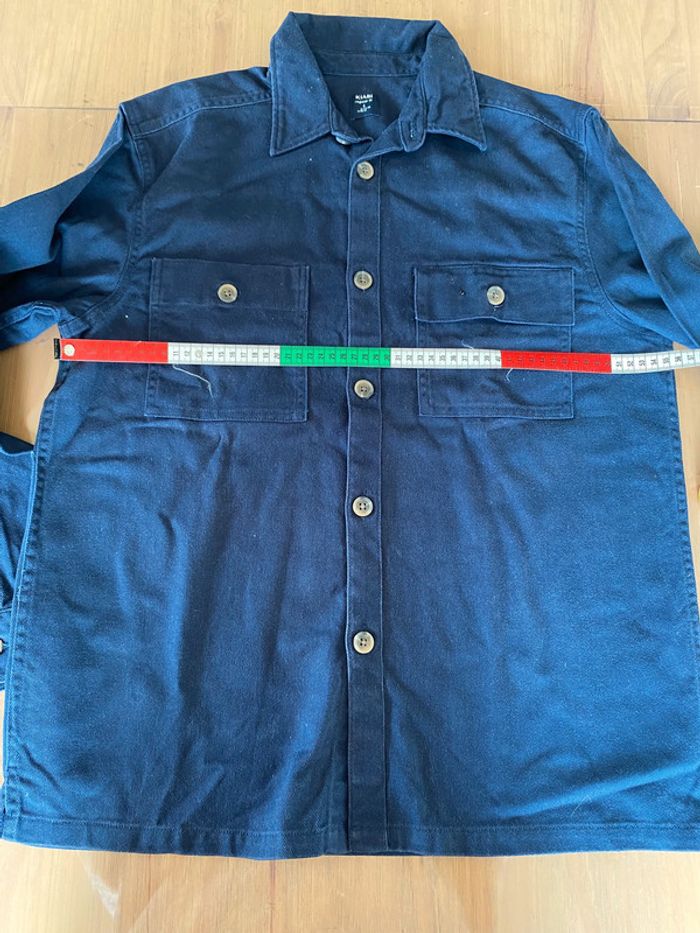 Chemise Kiabi Regular Fit bleue marine taille S - photo numéro 10