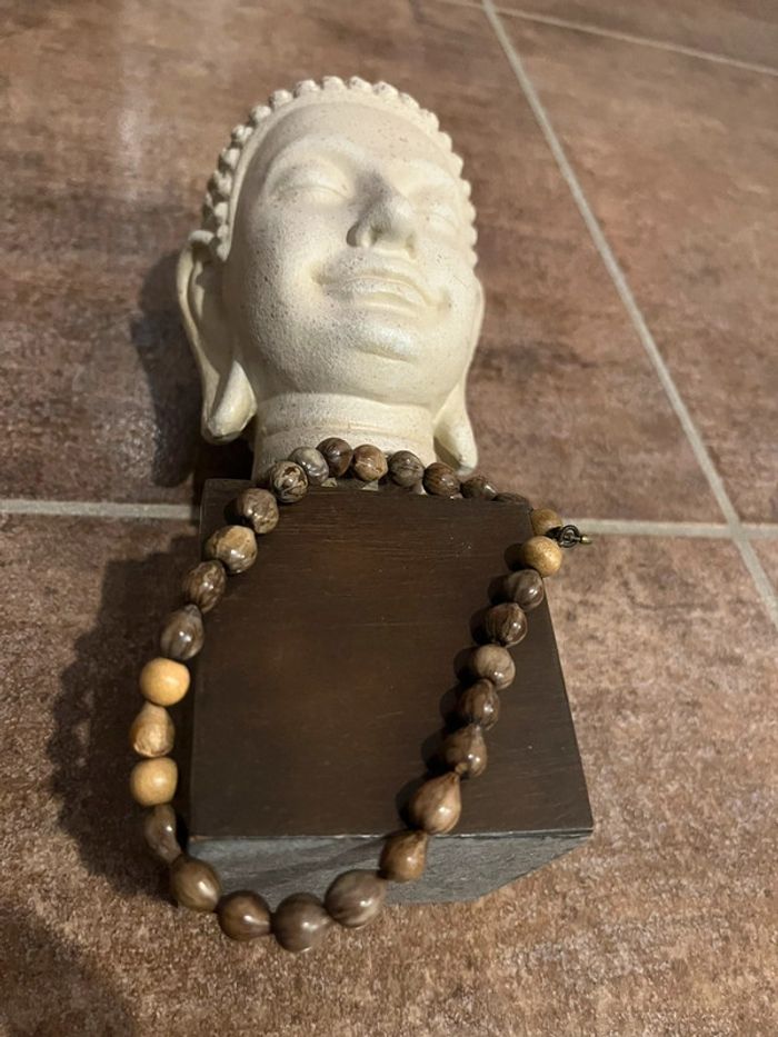 Lot de 2 bracelets imitation bois
