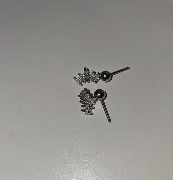 2 paire de Piercing oreilles - photo numéro 3