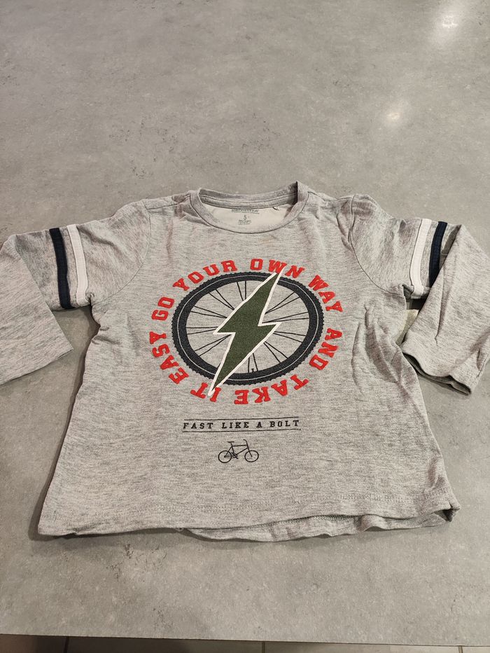 Lot de 4 t-shirts manches longues garçon – 5 ans - photo numéro 5