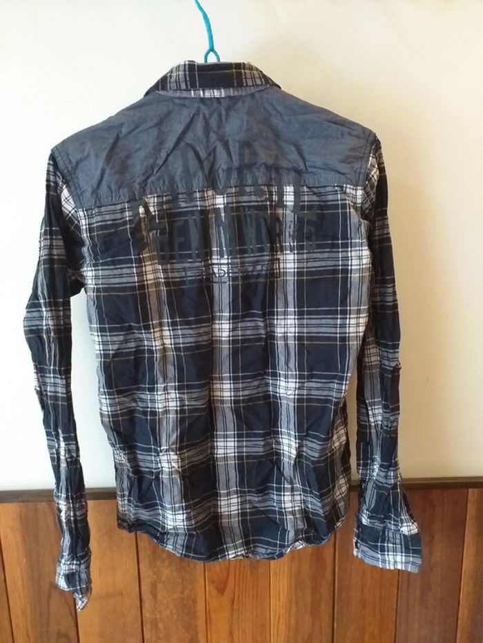 Chemise à carreaux kaporal - photo numéro 2