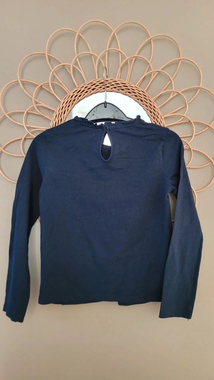 T-shirt fille manches longues 8 ans - photo numéro 3