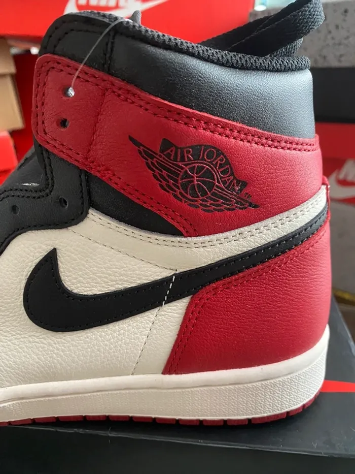 Jordan 1 high retro bred toe - photo numéro 12