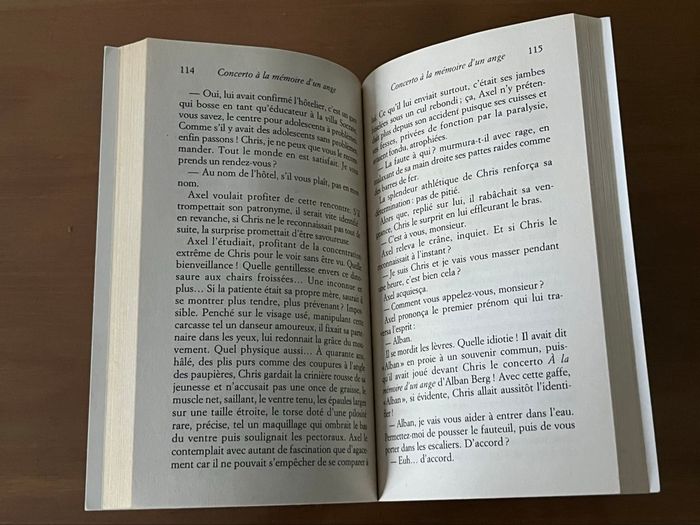 Concerto à la mémoire d’un ange Schmitt Le Livre de Poche - photo numéro 2