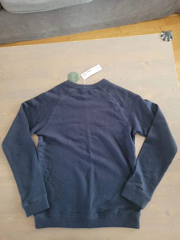 Sweat marine vélo bleu 14 ans NEUF Monoprix - photo numéro 4