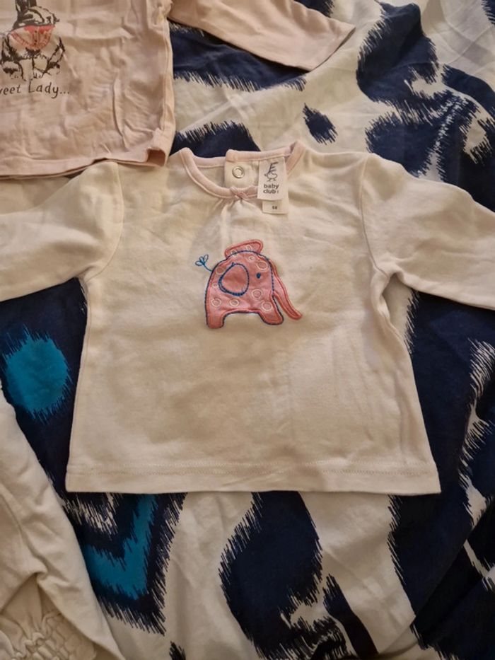 Tee-shirts fille 6mois - photo numéro 5