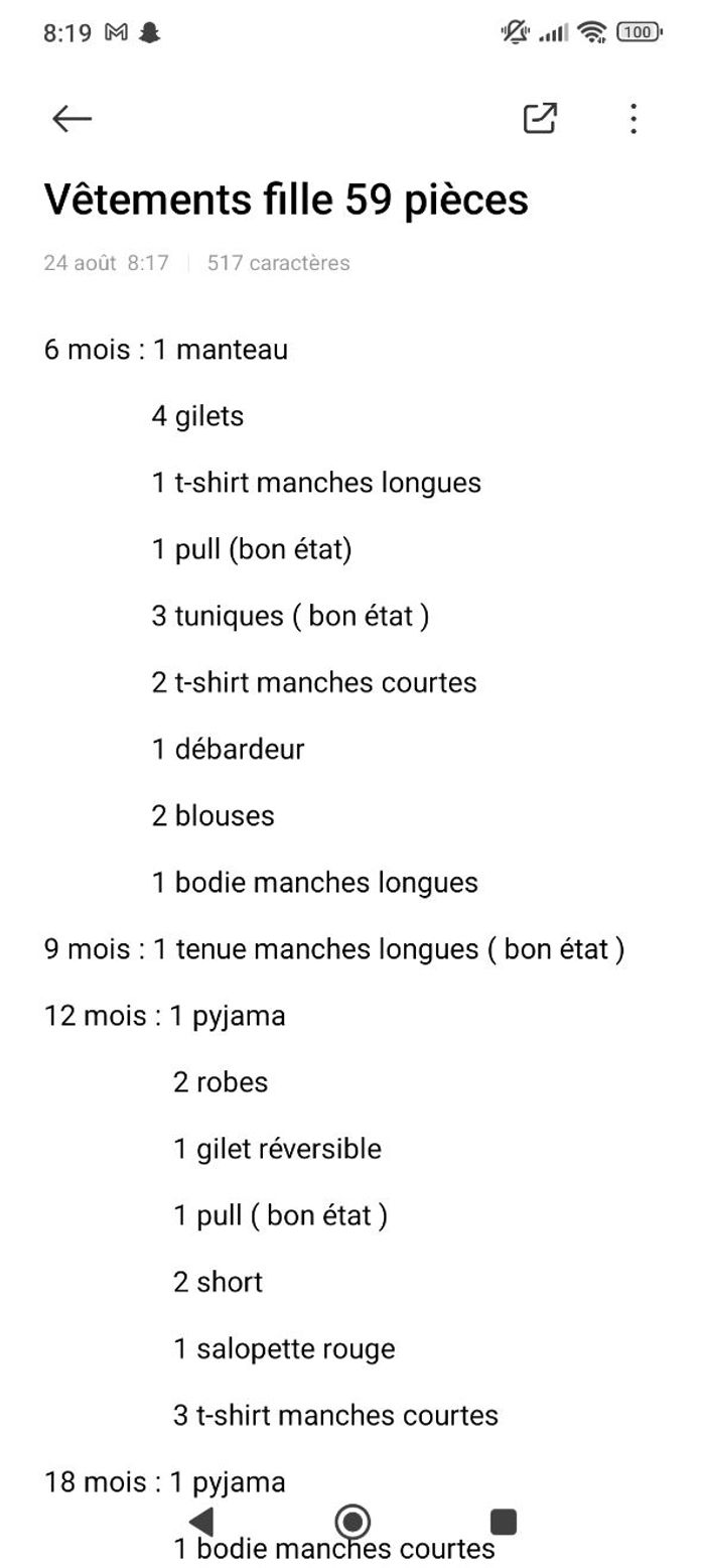Lots vêtements bébé fille - photo numéro 7