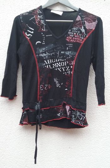 Tee-shirt col V Armand Thiery femme