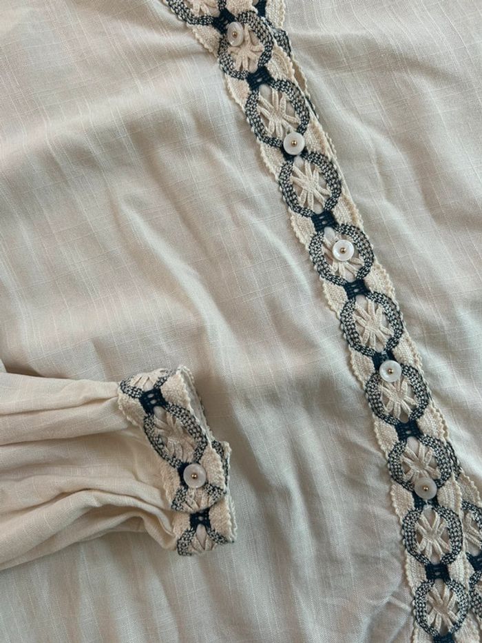 Blouse en lin taille M - photo numéro 3