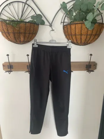 Pantalon de survêtement noir Puma Taille 13-14ans