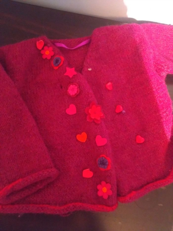 Ensemble bébé hiver pantalon gilet t 18 mois - photo numéro 2