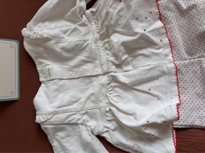 Ensemble catimini bébé fille taille 9 mois - photo numéro 5